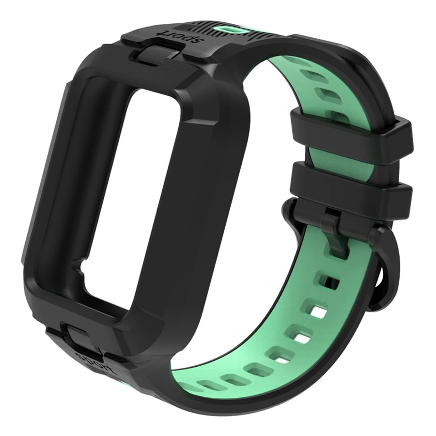 Case + Band voor Xiaomi Mi Band 8 9 10 Pro Allround beschermende bumper cover Shell-band voor Mi Band 8/9/10 Pro armband