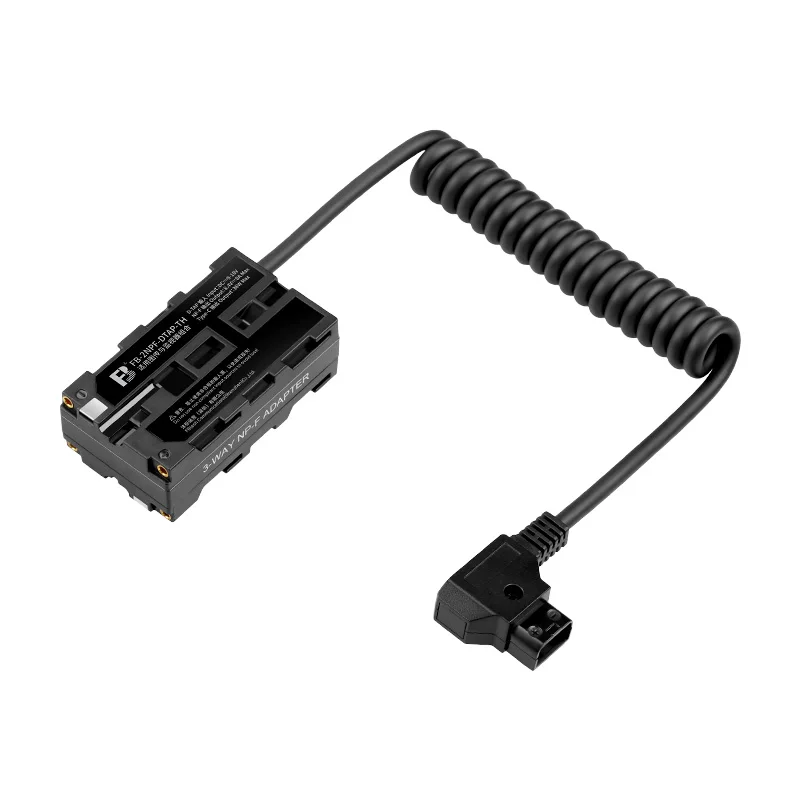 FB D-TAP to NP-F Power Adapter with 36W Type-C Output, 9-18V Input to 8.4V Output Converter for Monitor/Video Assist