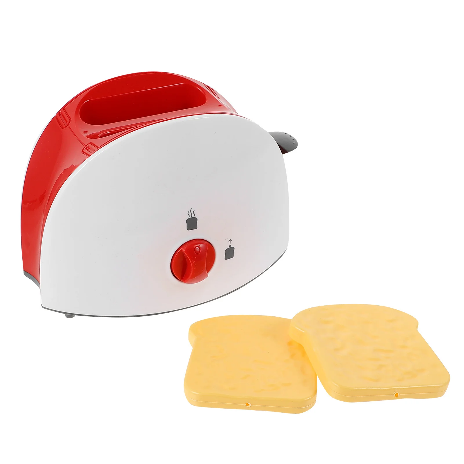 1 szt. Maszyna do pieczenia chleba, zabawka do zabawy w dom, sprzęt kuchenny, czerwony, edukacyjny prezent do nauki gotowania dla dzieci - na naukę