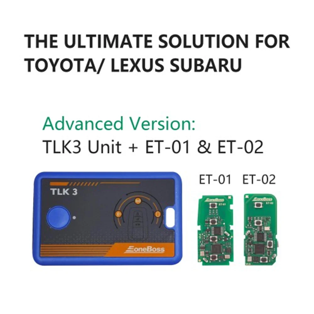EONEBOSS TLK3 ET01 ET02 PCBs Advanced Version for Toyota Lexus Subaru Aftermarket Key Unlocking Device for Smart Key