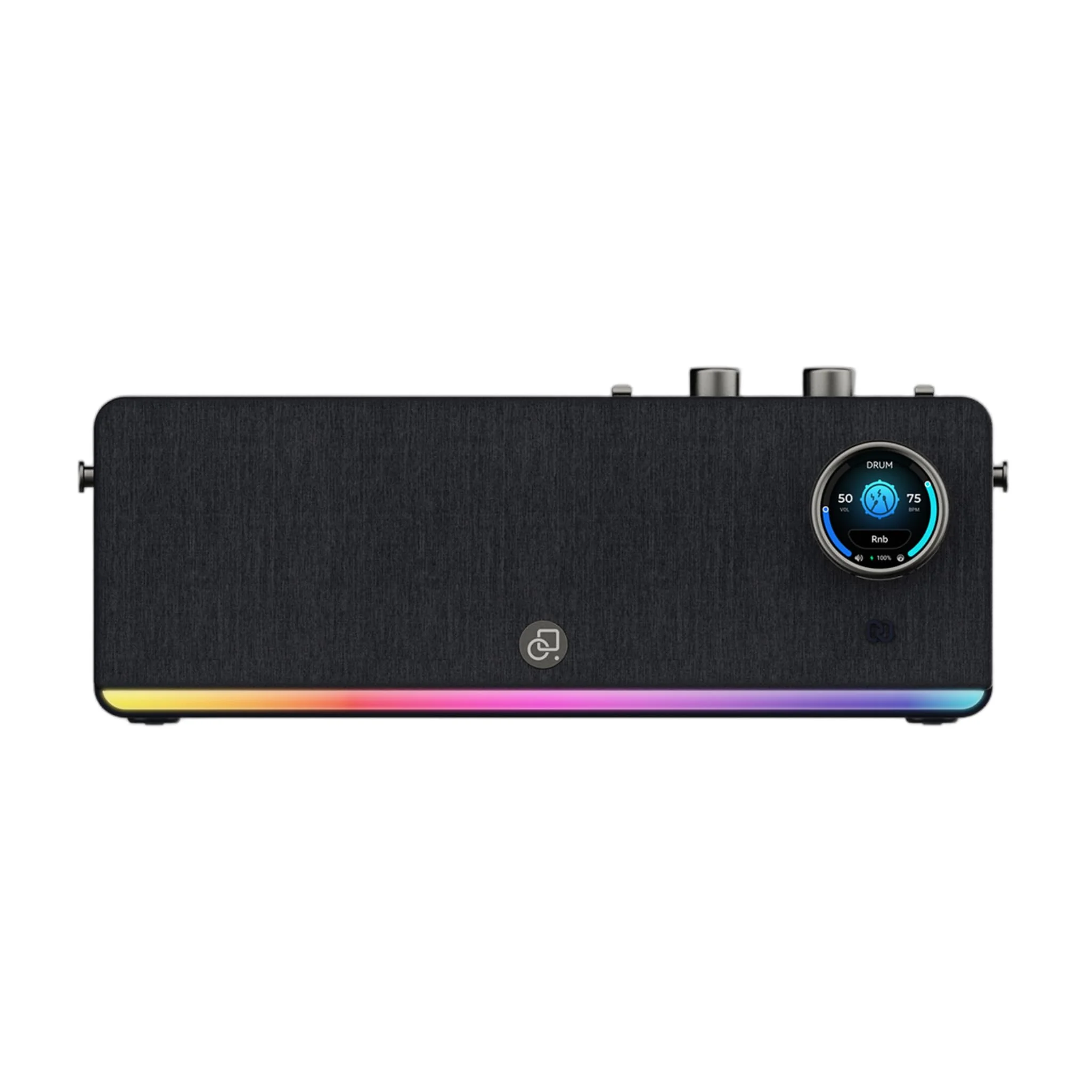 Music Password Speaker: Portable PA System and Wireless MIDI Synthesizer, with 128 DSP instrument sounds and a drum machine