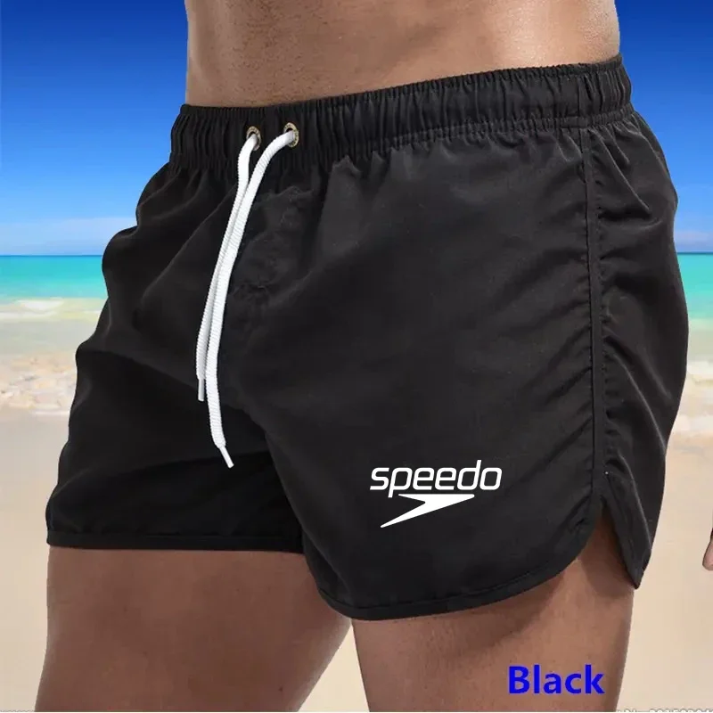 2024 New Men Swimsuit Sexy Swimwear Men Swimming Shorts Male Briefs Beach Shorts Sports Suits Surf Board Shorts Men Swim Trunks