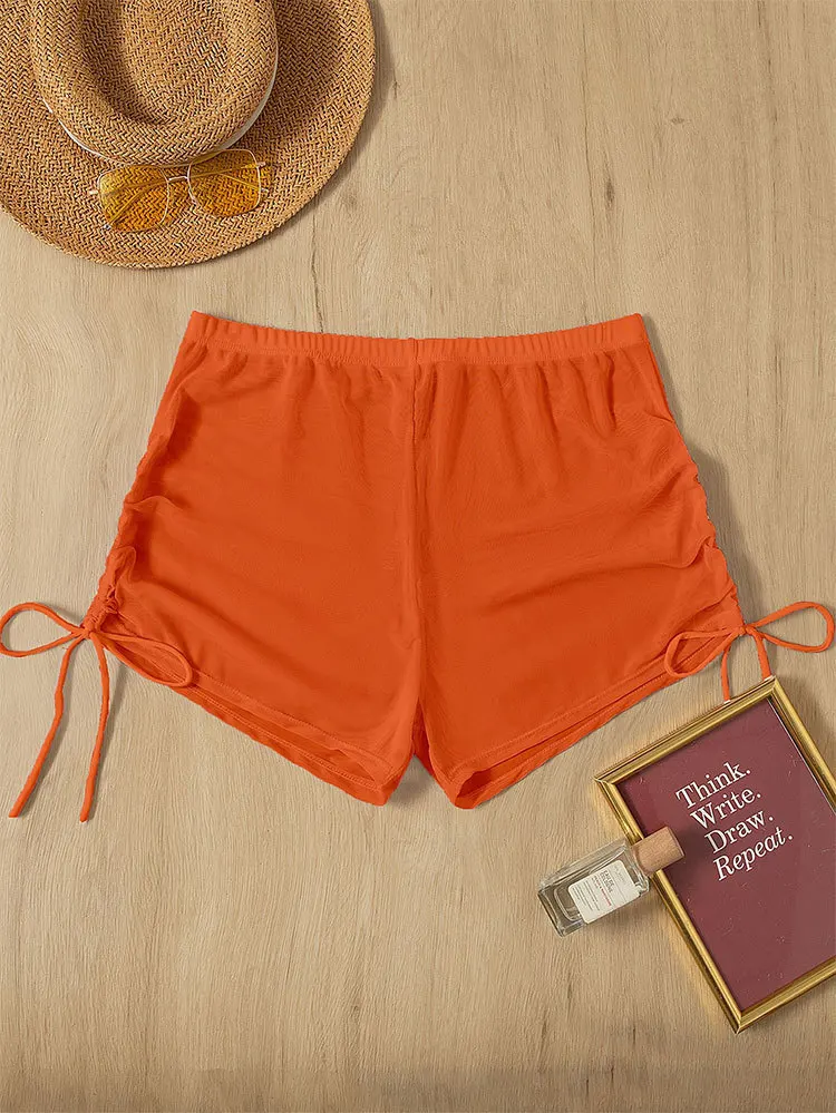 Сексуальные пляжные купальники, женские прозрачные бикини с четырьмя углами, летние модные женские боты из полиэстера