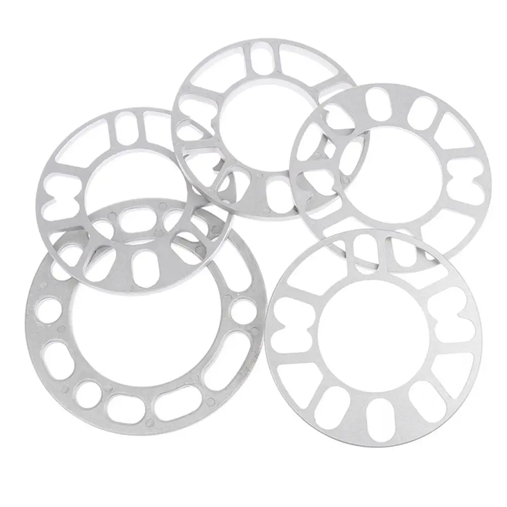 Universal Fit 4x100 4x114.3 5x100 5x108 5x114.3 5x120 Aluminum Car Wheel Spacer Hub Spacer 3mm 5mm 8mm 10mm Shims Plate