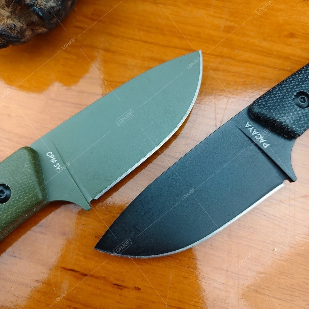 Cuchillo Recto de Acero Inoxid - Camping Cooking Knife With Sheath reseña y precio
