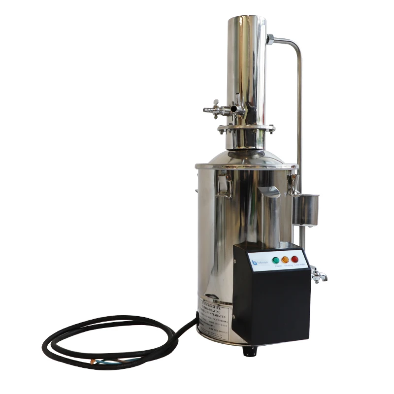 Laboao LWD-10Z: 10L/H Stainless Steel Automatic Electric Water Distiller From China