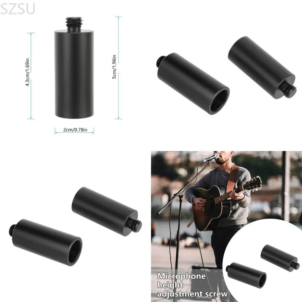 

SZSU Резьбовой переходник для микрофона для штатива с винтом с внутренней резьбой 5/8 дюйма на резьбу 3/8 дюйма