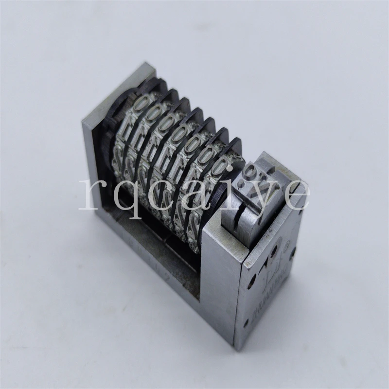 Forward Jump Moth 1.2.3.4.5... 7 Digit Roman 4x8 Numbering Machine