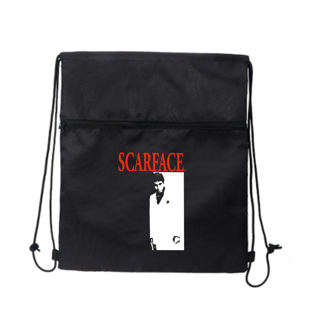 

Сине-белый портретный супер стильный рюкзак на шнурке для мужчин и женщин, легкий повседневный рюкзак для повседневной носки