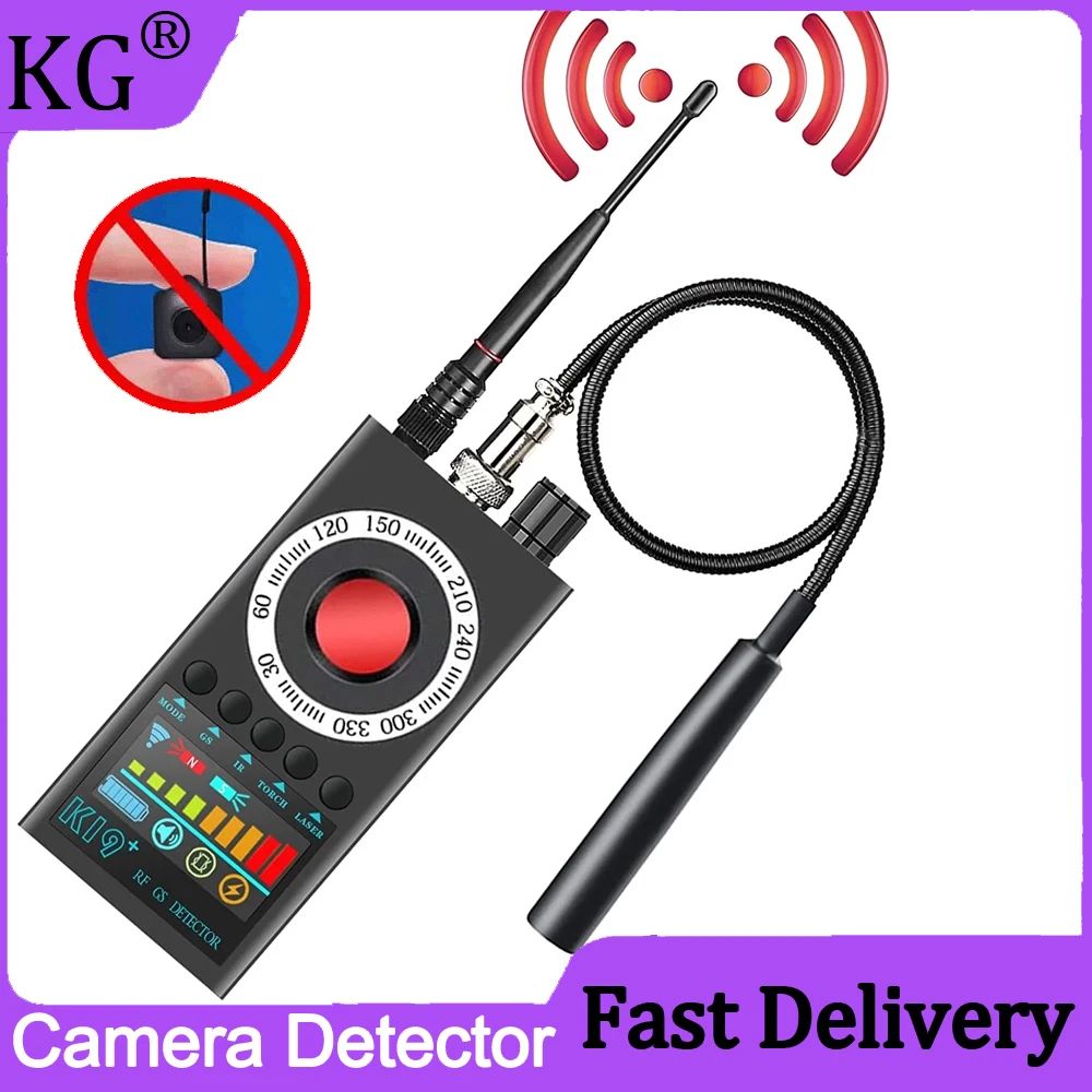 Security protectionGPS Detector RF Wireless Gsm Sound RF Signal GPS Tracker Spy Gear Hidden Camera And Microphone Detector