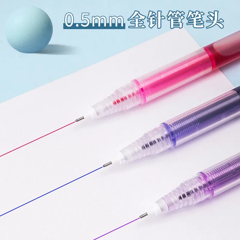 Luxury Quality T16 Colour Ink Fine Nib Gel Pen Business Office Student School Stationery Supplies  New