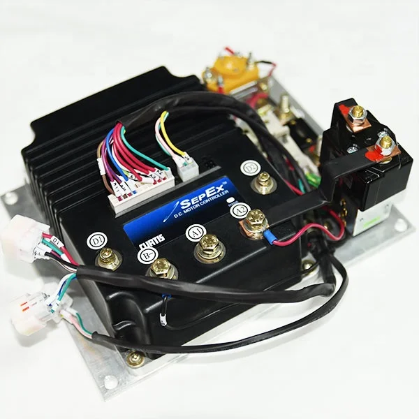 Curtis DC Motor Controller 1268 48v 400A Assembly WIth Pedal