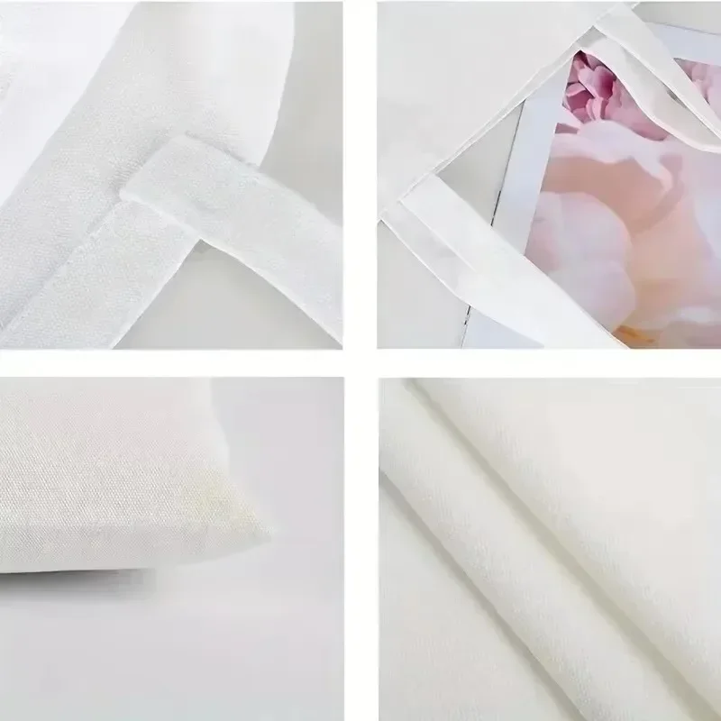 MINISO Kawaii Chiikawa حمل حقيبة قابلة للطي سعة كبيرة أكياس التسوق الجمالية موضة قماش قابلة لإعادة الاستخدام حقيبة كتف قماش هدية