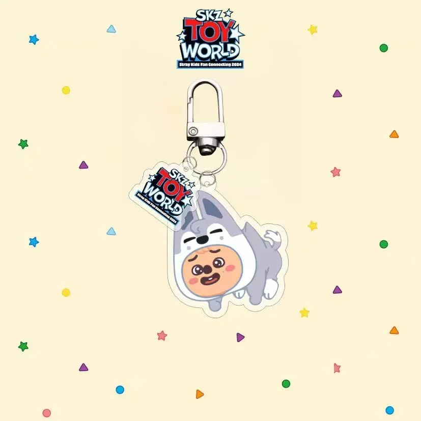 SKZ TOY WORLD collection keychains, cute bag accessories, couple key chains, unique birthday gift options