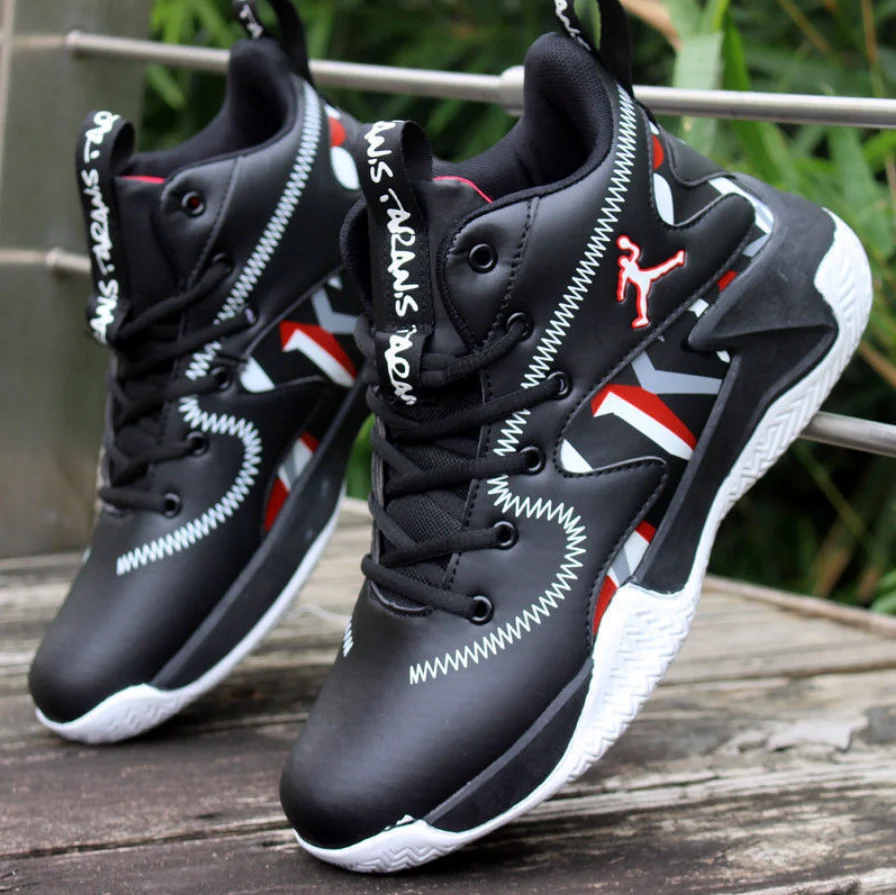 Basketball Shoes Men High Top Breathable Sneakers Men Outdoor Non-Slip Athletic Running Shoes Fashion Male Sport Shoes Baskets