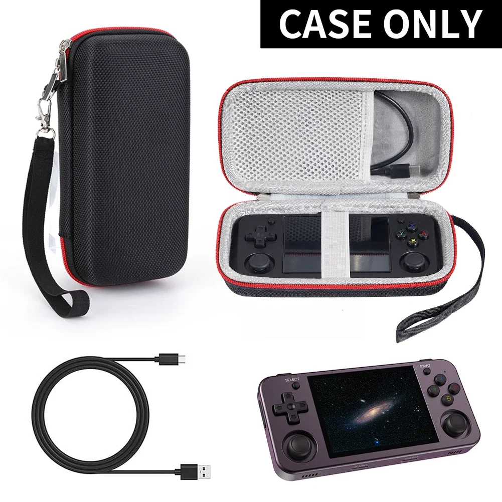 Hard Carrying Case for Anbernic RG35XX H Retro Game Console Silicone Protective Case Cover Protective Sleeve Skin for RG35XX H image 2