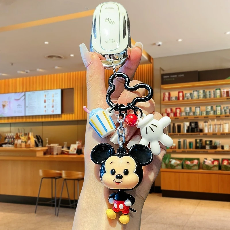 Genuine Cute Disney Wobble SeriesToys Fantasy Toy Story Pendant Bag Plush Keychain Phone Car Keyring for Birthday Gift