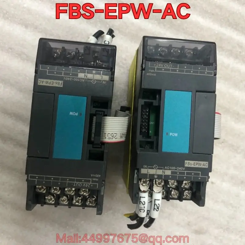 

Second-hand FBS-EPW-AC PLC controller functional test is normal