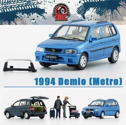 BM Creations 1:64 1994 Demio Diecast Alloy Toy Cars Simulation Model For Collection gift