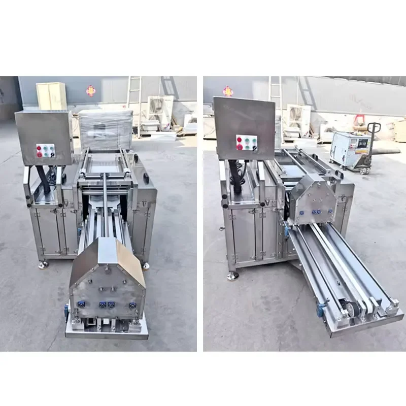 Automatic Smoked Fish Slicer for Salmon Sashimi Sardine Tuna Snapper Pomfret Fillet Cutting Machine