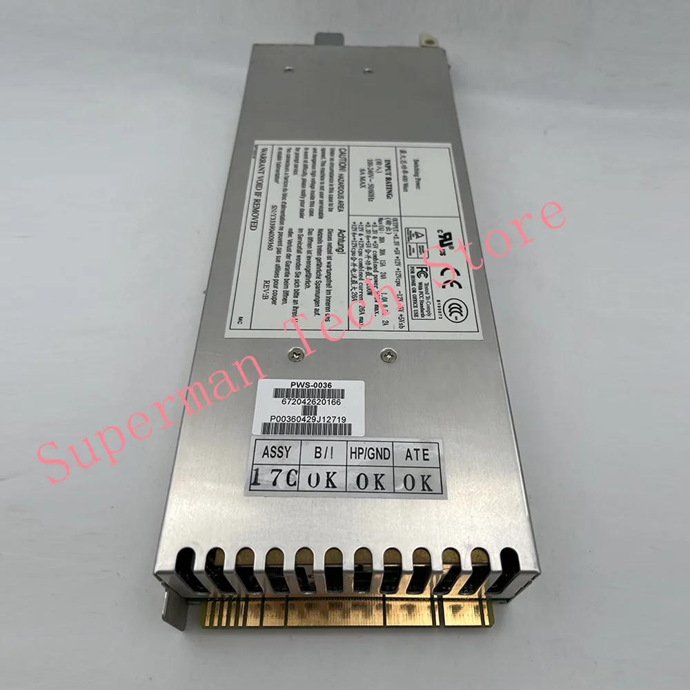 

SP402-1S Power Supply 400W 1U