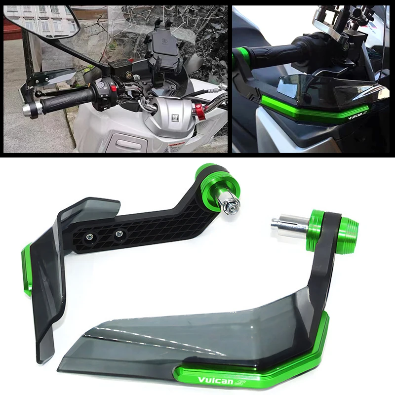 For VN 650 VULCAN S VN650 VULCANS Handlebar Motorcycle Accessories Handguard Shield Hand Guard Protector Windshield