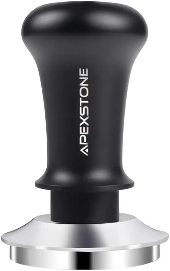

58mm Spring Loaded Coffee Tamper with Stainless Steel Base for Espresso Machines