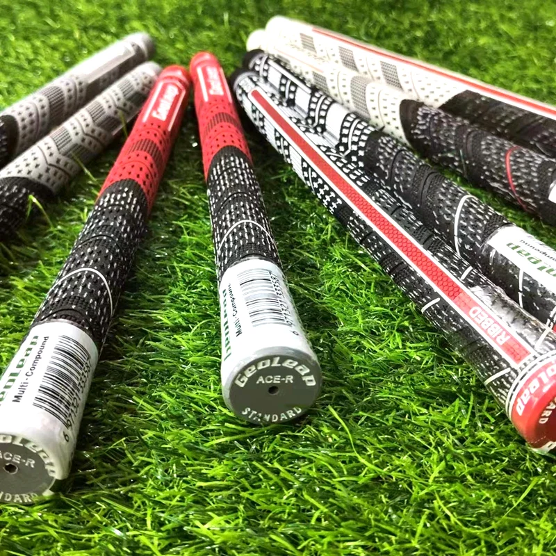 Golf Club Grips, Standard, Medium Size, Semi-Cotton Yarn, Spine Line, Anti-skid Golf Irons, Woods univers Grips, High Quality