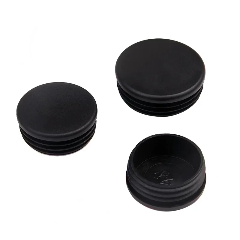 2-20 Stuks Dikker Ronde Plastic Blanking Eindkap 16 19 22 25 Mm Stoel Tafel Voeten cap Buis Pijp Insert Plug Decoratieve Stofkap