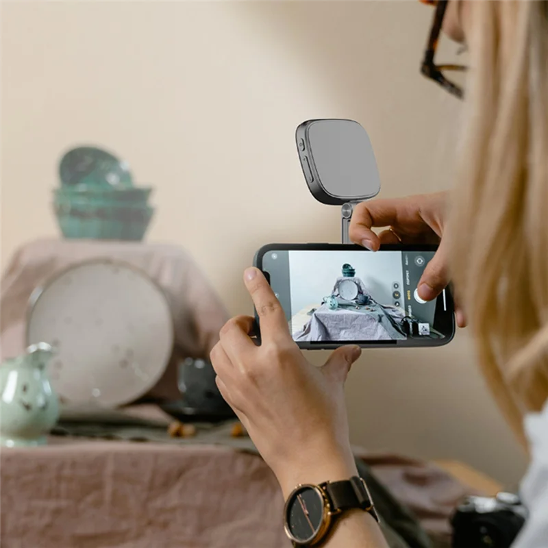 -مجموعة إضاءة صغيرة للهاتف المحمول مغناطيسية A25M لصور السيلفي، محمولة وصغيرة الحجم للاستخدام الخارجي