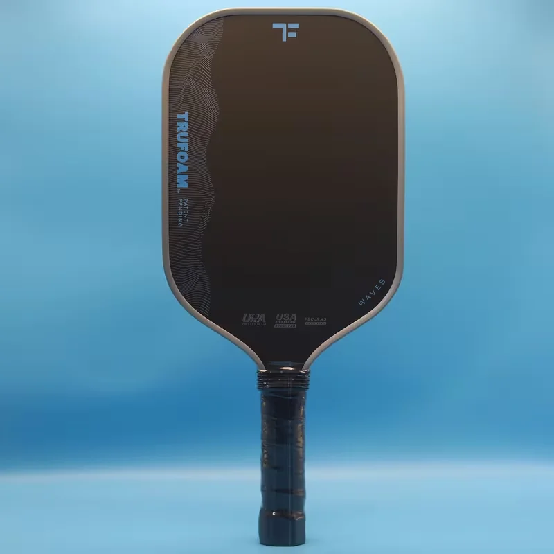 TFW3 High-Performance Pickleball Paddle: 16mm TruFoam Wave High-Elasticity Core with Full T700 Toray Carbon Fiber Face