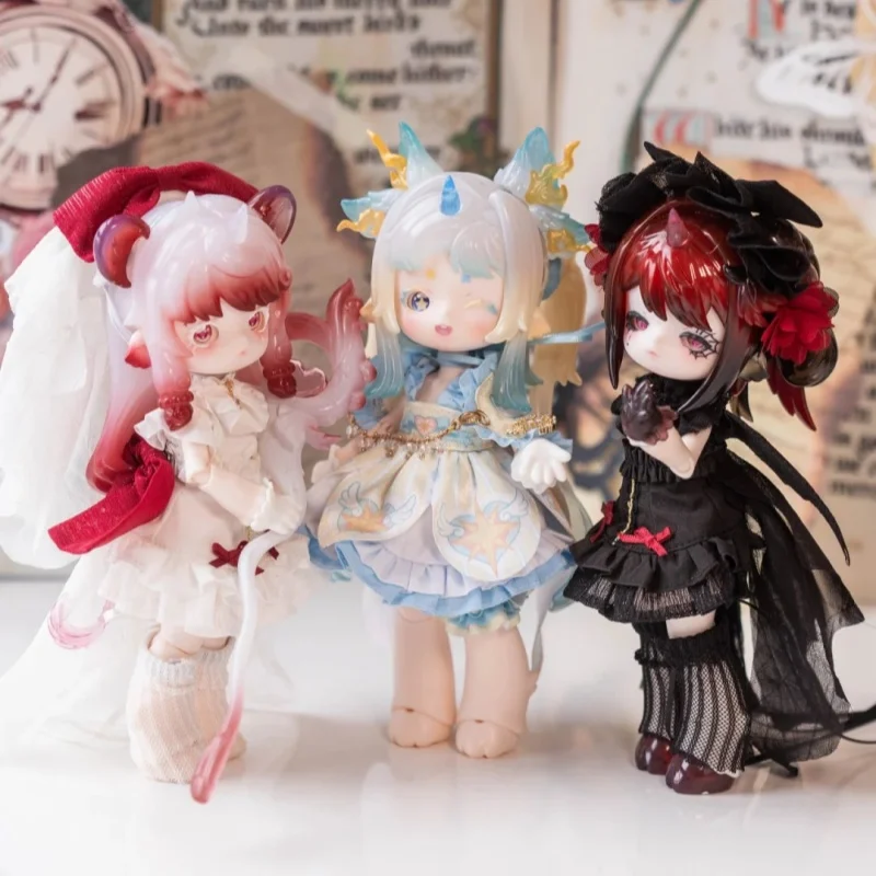 

Penny'S Box 1/6 Bjd Blind Box Antu Cute Beast Magic Series Anime Movable Figure Ball Jointed Doll Beast Body Trendy Play Gifts