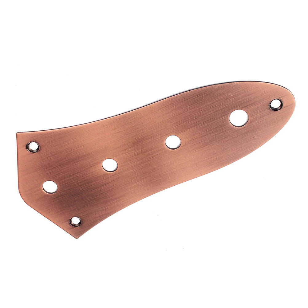 

Aluminum Alloy Control Plate For Electric Bass Replacement Chrome Plated Steel Guitar Parts Accessories Vintage Style
