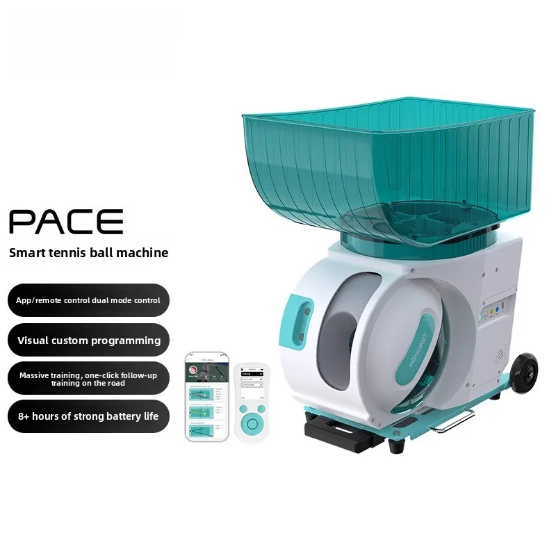 

Профессиональный интеллектуальный тренажер, устройство для подачи, портативная автоматическая машина для подачи тенниса для одиночной игроки,