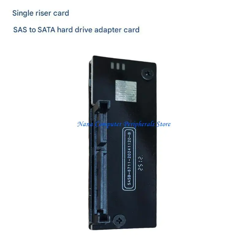 

F68C ABS SATAs 22PIN to SASs 29PIN Hard Drive Converters with Cable for Performances
