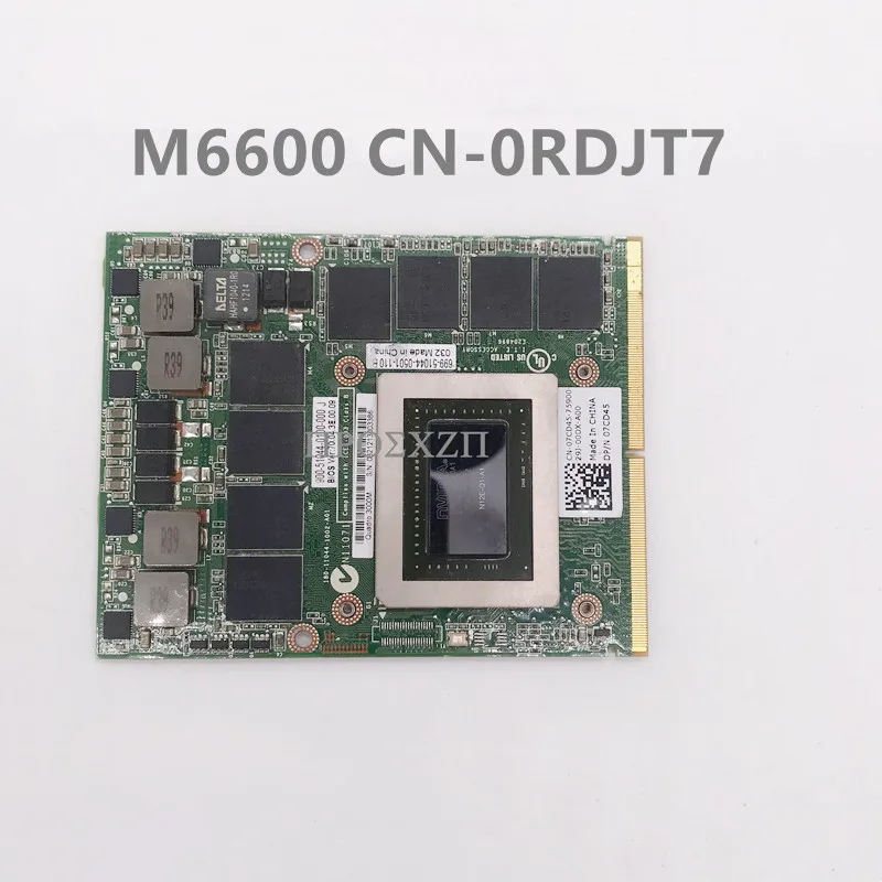 CN-0RDJT7 0RDJT7 CN-07CD45 07CD45 7CD45 High Quality M6600 Laptop Motherboard 180-11044-1002-A01 W/ Q3000M GPU 100% Working Well