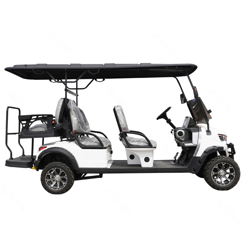 Good Price Cool Appearance Electric With Off-road Tires 6 Seaters 60V Affordable Price 4 Wheeled