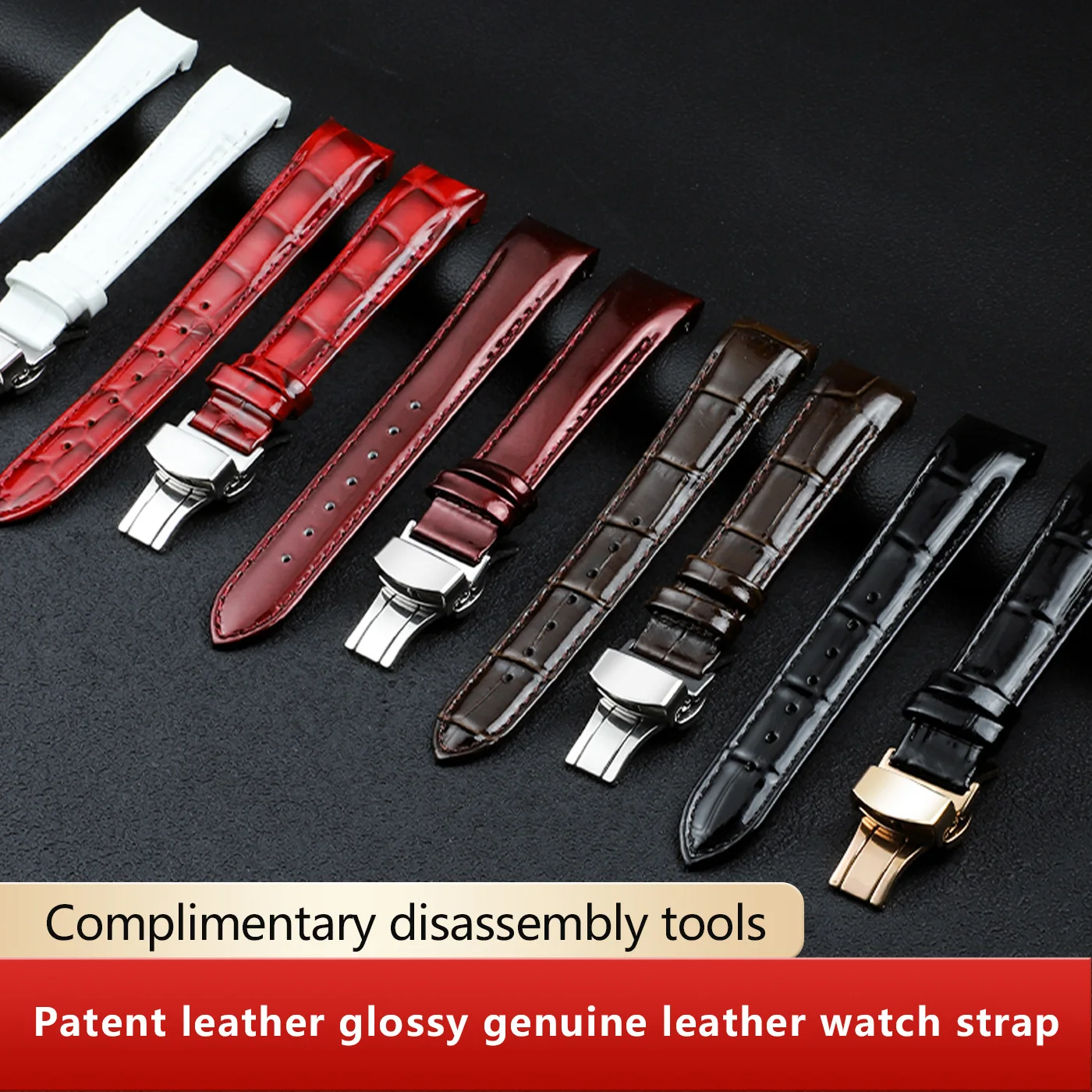 Genuine Leather Watch Strap for Tissot 1853 T035 Waterproof Sweatproof Women's T035210a T035207 Watch Band Accessories 18mm