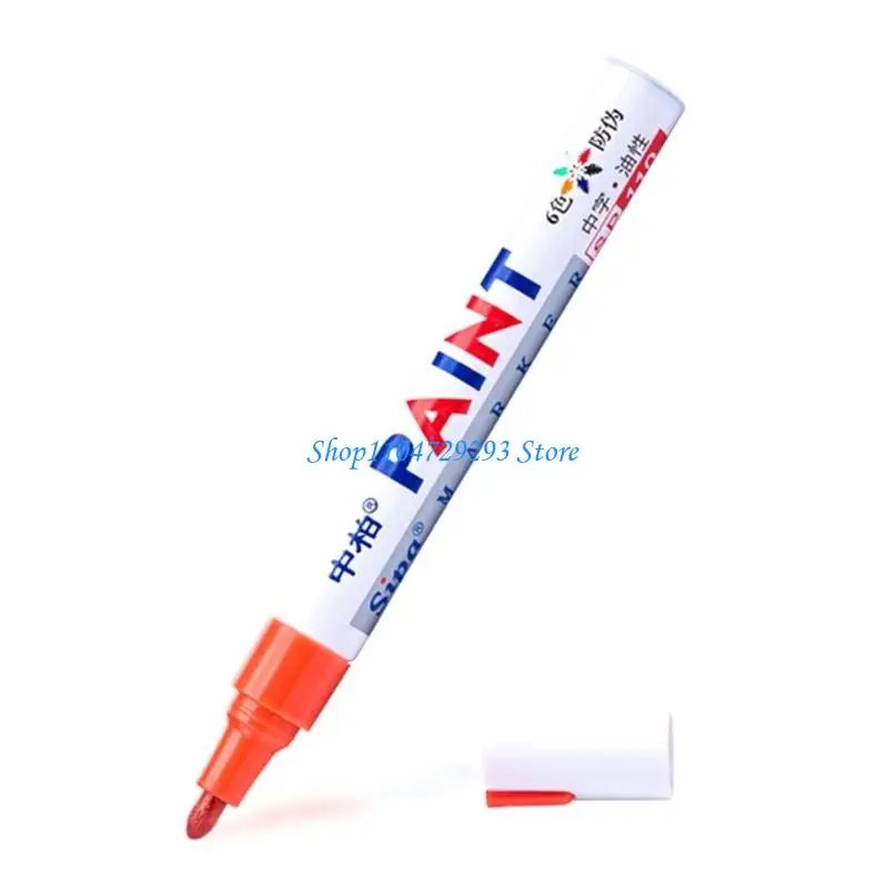 Y2GD 1pc Pennarello Preciso Pennarello a Vernice Impermeabile e Resistente allo Sbiadimento Punta Fine Penna Impermeabile