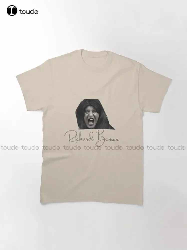 Richard Benson Classic T-Shirt Custom Aldult Teen Unisex Digital Printing Tee Shirts Funny Art Streetwear Cartoon Tee Xs-5Xl