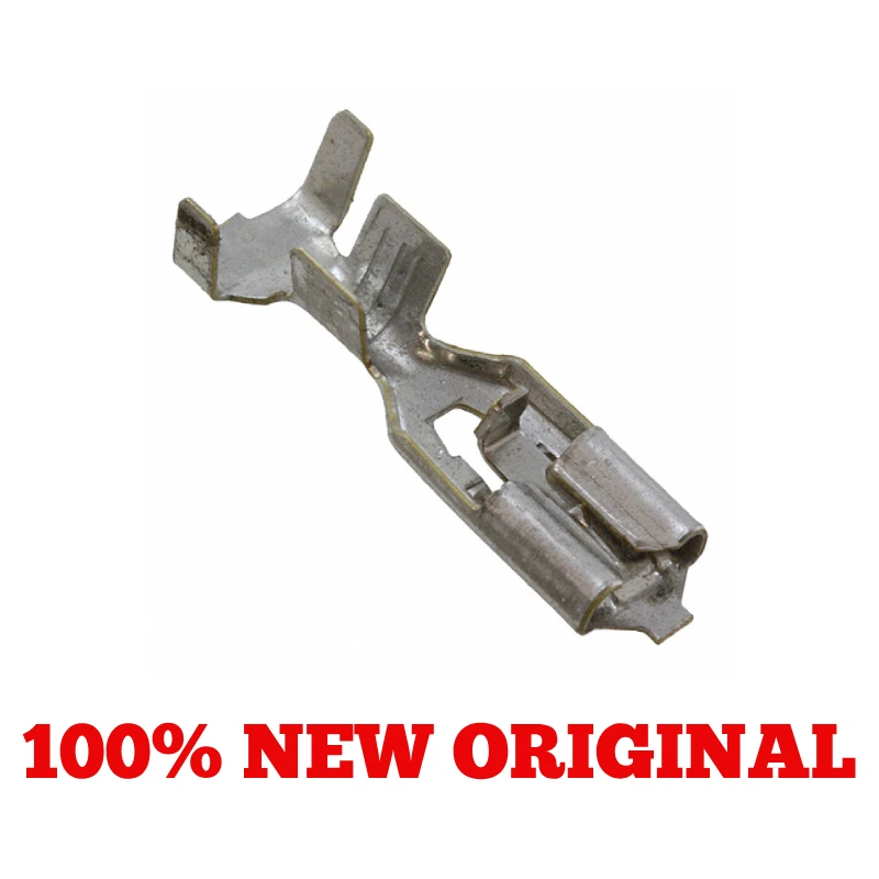 170324-1,Quick Disconnects,Receptacle,170325-1,Straight,Mating Tab Width 4.75 mm [0.187 in],Positive Lock 187 Series,170326-1