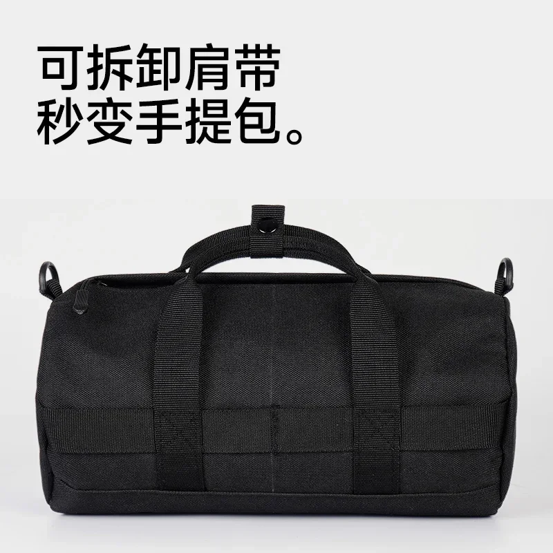 

2026 New 5L crossbody bag, single shoulder, men's and women's outdoor hiking, fitness, travel, small backpack, lightweight for