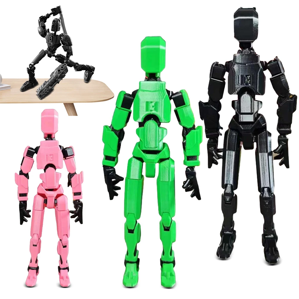 

3D Printed Multi-Jointed Movable Figure Titan 13 Action Figure Nova 13 Action Figure Dummy 13 Action Figure Desktop Decorations
