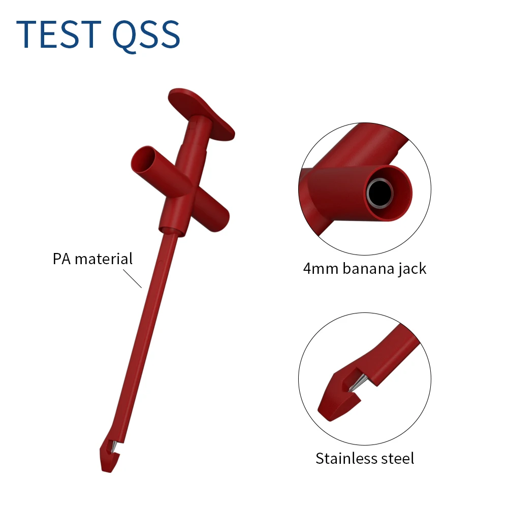 Imagem -04 - Qss-automotive Tester Ferramenta de Diagnóstico Isolamento Punção Sonda Wire-piercing Teste Gancho Clipe Ferramenta Primavera Q.30022