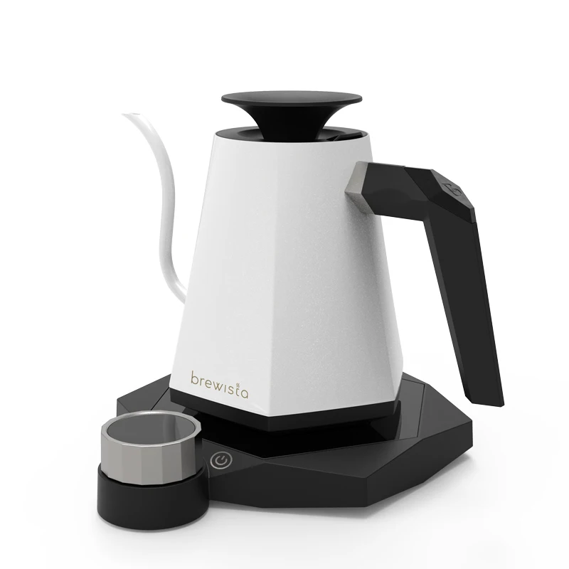 Brewista-Stainless Steel Gooseneck Coffee Electric Kettle with Temperature Control, 800ml