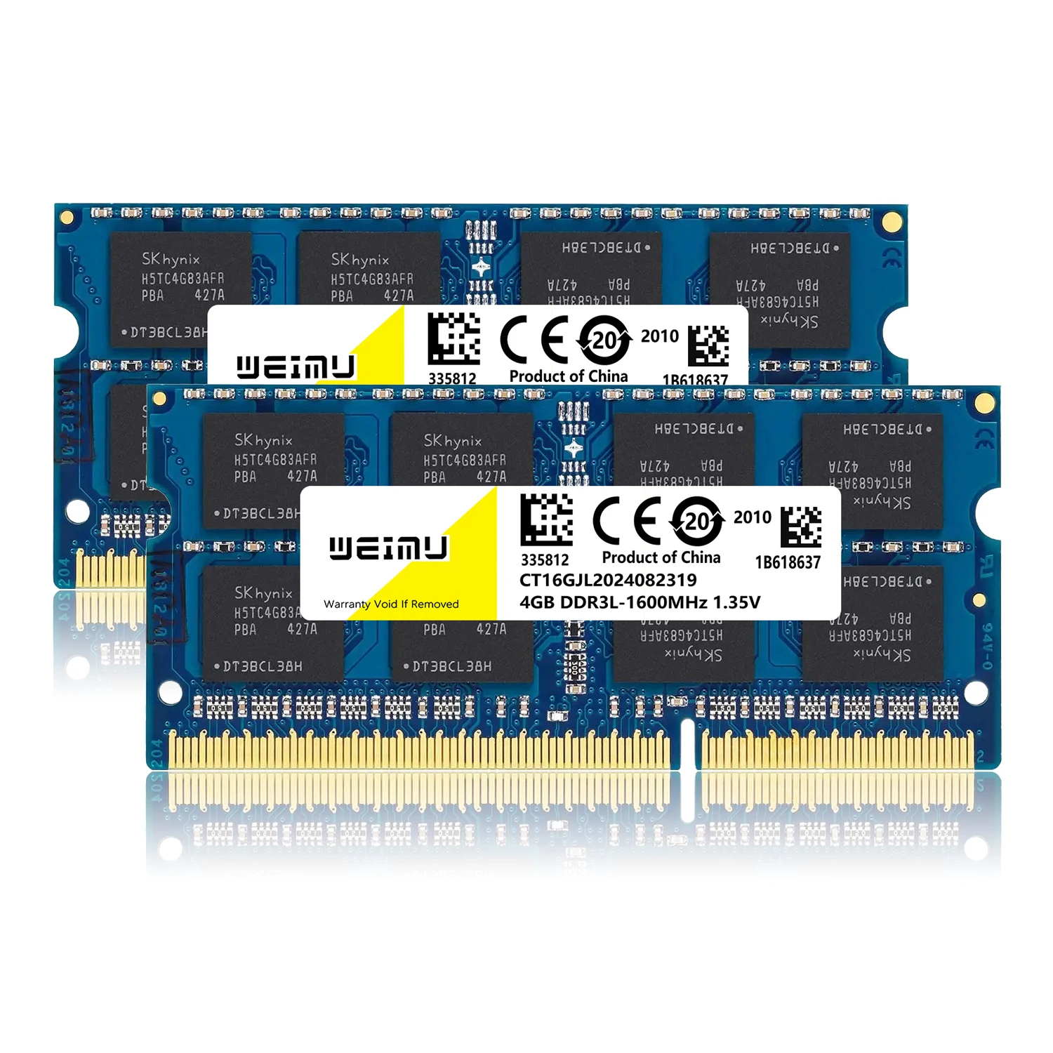 Barrette De RAM DDR3L Crucial Pour PC Portable – 8 Go, 16 Go Ou 32 Go, 1600 MHz, Neuve