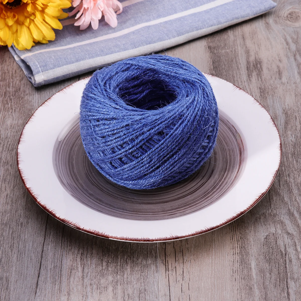 

Colorful Jute Rope Natural Twine String For Diy Craft Party Wedding Decoration Gift Packing Gardening Ornament Cord Arts