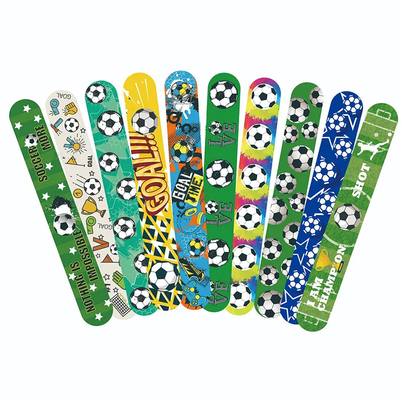 Football Papa Circle SOCCER Football Decoration Bracelet Football Sports Party Football Boy Happy Birthday Party Supplies