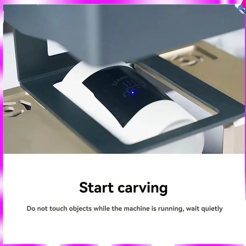 N96R Laser Engraving Machine Glass Ceramics Engraving Color Paper Black For , Glass, Partly Smooth Stone, Crystal