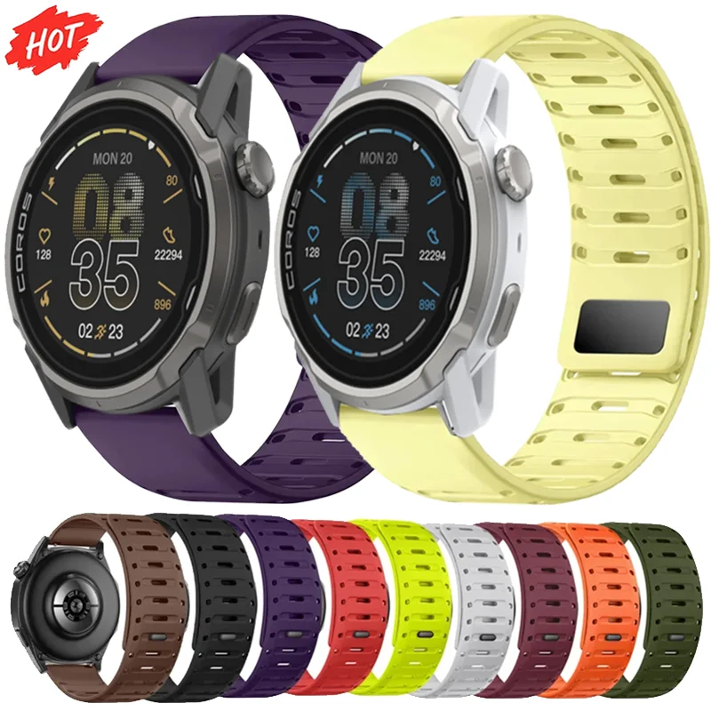 22Mm Silicone Strap…